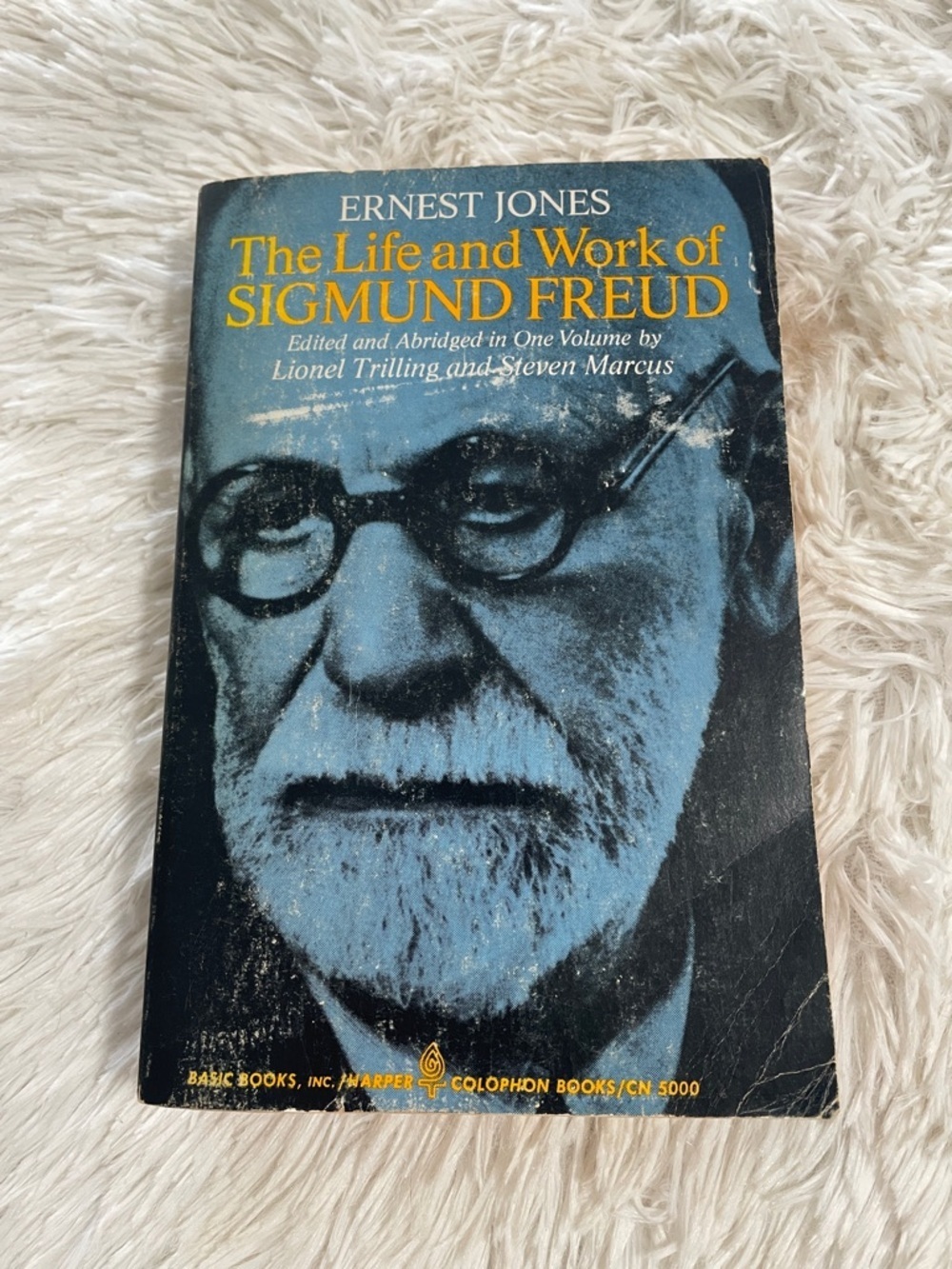 The Life and Work of Sigmund Freud by Ernest Jones (1961 Trade Paperback)